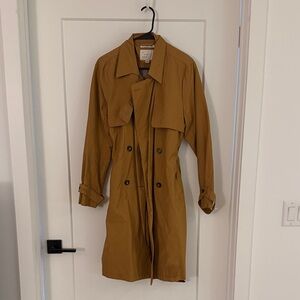A New Day Tan Water-Resistant Trench Coat